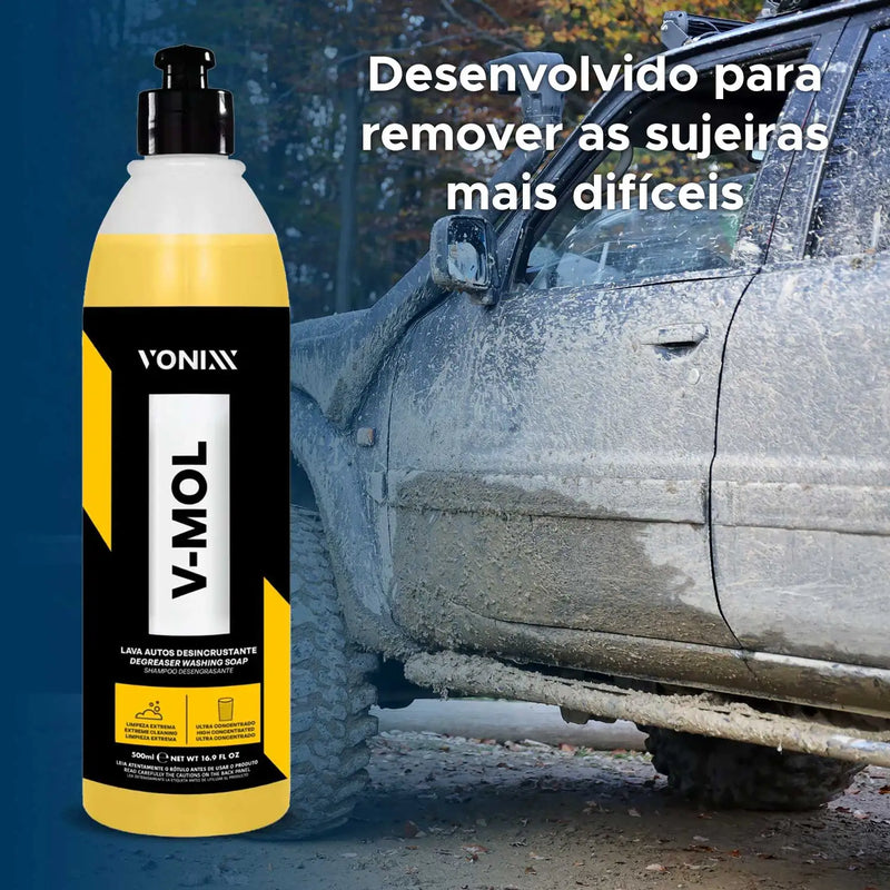 Produto para Lavar Carro e Moto Shampoo Vonixx V-mol 500ml