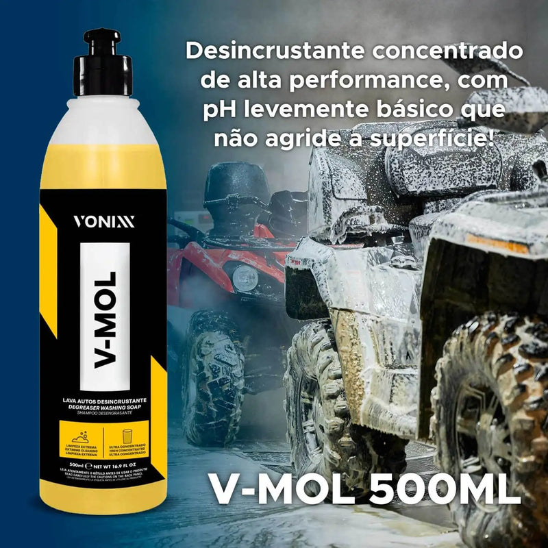 Produto para Lavar Carro e Moto Shampoo Vonixx V-mol 500ml